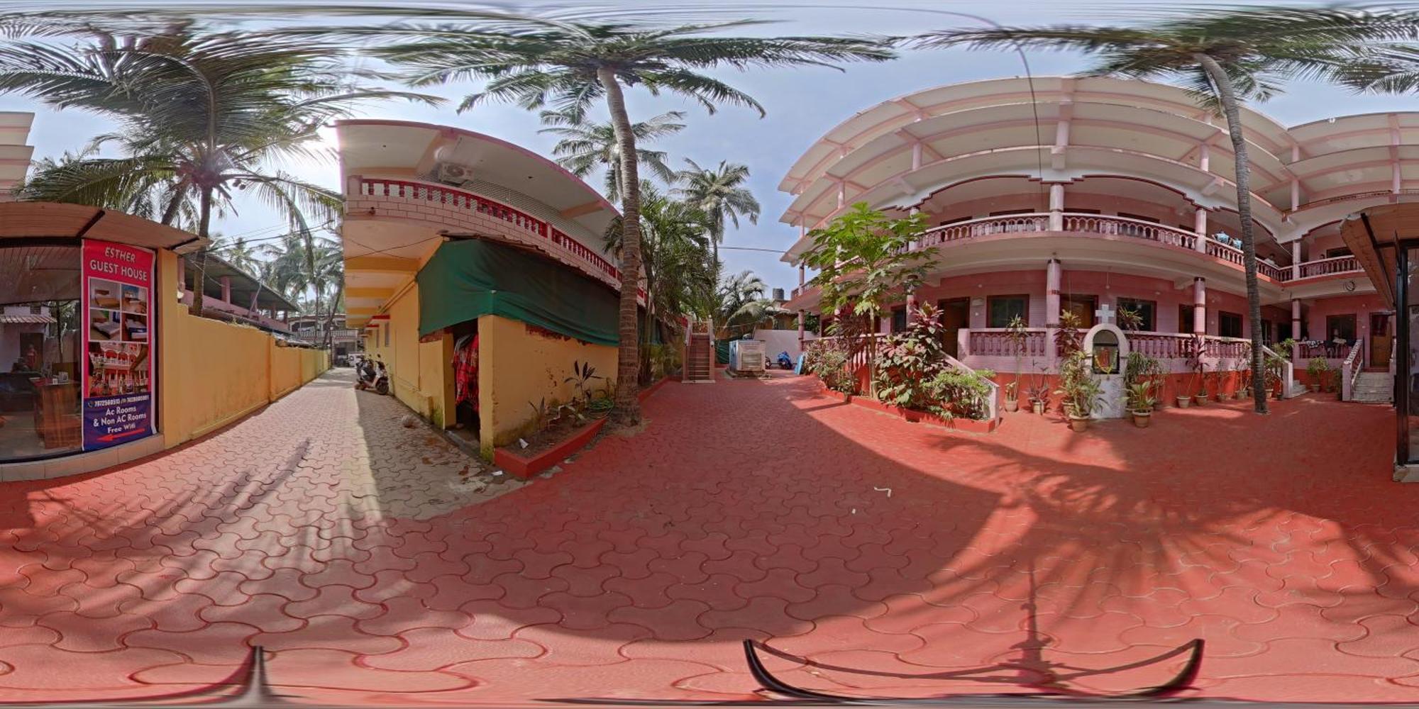 Esther Guest House Calangute Zewnętrze zdjęcie